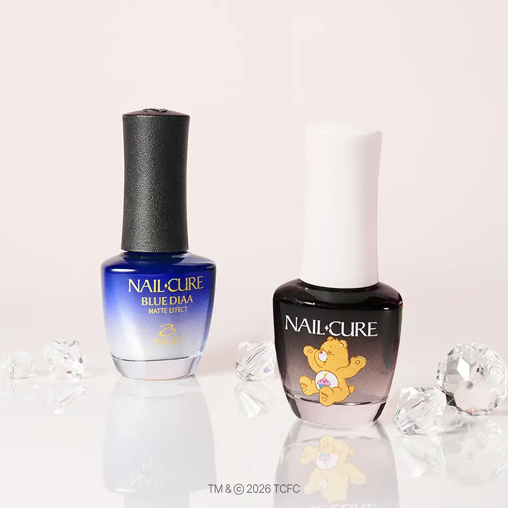 [네일강화제/케어베어콜라보] 반디 네일큐어 유광/무광 7ml 2종